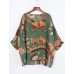 Women's Bohemian Print Blouse