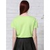 Women's Casual/Daily Simple Fall ShirtPrint Square Neck Long Sleeve Multi-color Others Thin
