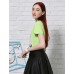 Women's Casual/Daily Simple Fall ShirtPrint Square Neck Long Sleeve Multi-color Others Thin