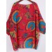 Women's Casual/Daily Boho / Street chic All Seasons Blouse,Print Slash Neck Long Sleeve Purple Thin
